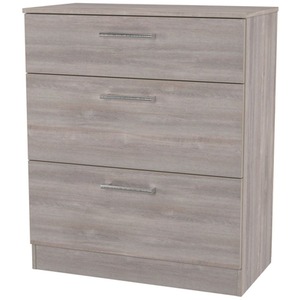 Ryedale Ready Assembled 3 Piece Furniture Pack - Grey Oak