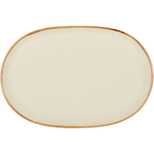 Sesame Speckle Stoneware Platter - Oatmeal and Sesame