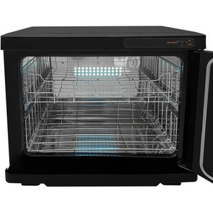 Black Hot Towel Warmer - Black by Monster Shop