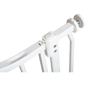Extra Tall Curved Top Safety Gate - Matt White / 216cm - 225cm by Safetots