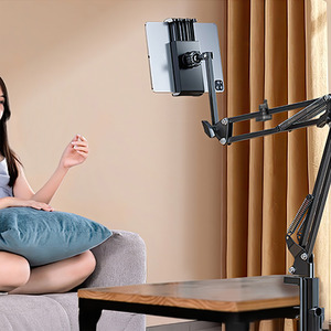 Mechanical Arm Phone Holder for Hands-Free Convenience - Black / 7cm by komore