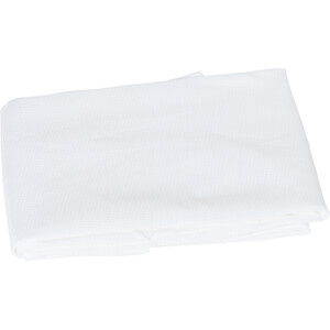 Waterproof Waffle Round Tablecloth - White by Divante