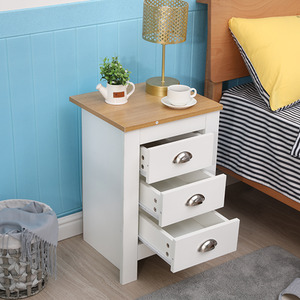 HMD Wooden Bedroom Set - White / 3 by HMD Furniture