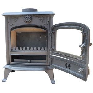 5KW Single Woodbuner Stove - Black by HEATSURE