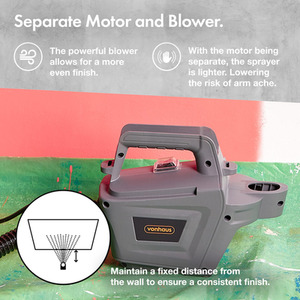 800W Electric Paint Sprayer - Grey by VonHaus