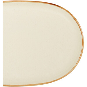 Sesame Speckle Stoneware Platter - Oatmeal and Sesame