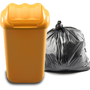 Lift Recycle Plastic Waste Bin 15-30-50L by Home Centre