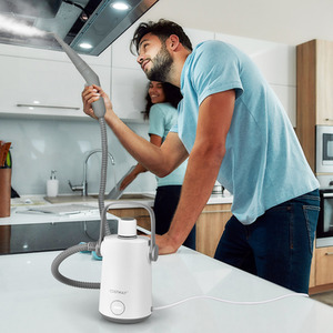 Costway 1000W Hand-held Steam Cleaner -Grey - Grey by Costway