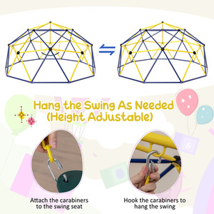 Geometric Dome Climber Playground Set by GAINOOM