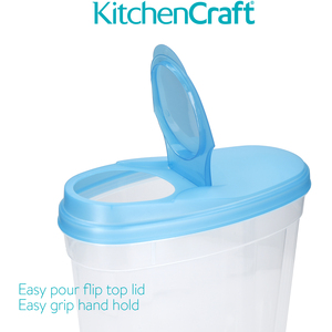 KitchenCraft BPA-Free Storage Containers - Clear by KitchenCraft