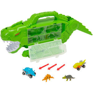 Teamsterz Beast Machines Dino Destroyer with 4 Pieces - Green