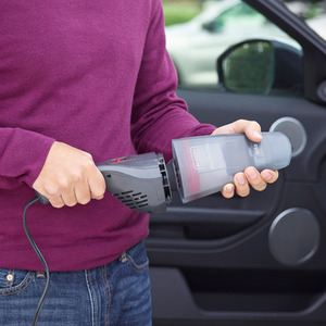 Black and Decker 12V Auto Car Vac Dustbuster - Grey by Black and Decker