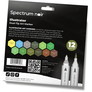 Spectrum Noir Illustrator 12 Pack by Spectrum Noir