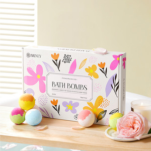 Three-layered DIY Bath Bomb Set - Purple by Livingandhome