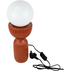 Evren Table Lamp - Rust