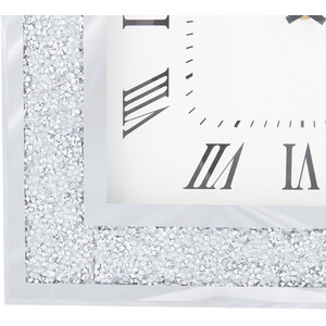 Glamour Crushed Crystal Clock