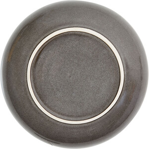 Reactive Glaze Pasta Plate - Dark Grey