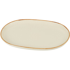 Sesame Speckle Stoneware Platter - Oatmeal and Sesame