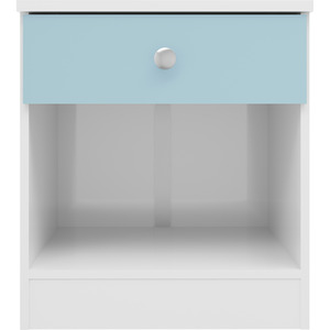 Denver Trio Set - White and Blue Gloss - White and Blue Gloss by Seconique