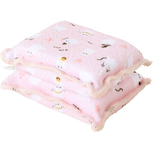 Pack of 2 Ghost Printed Sponges - Pink