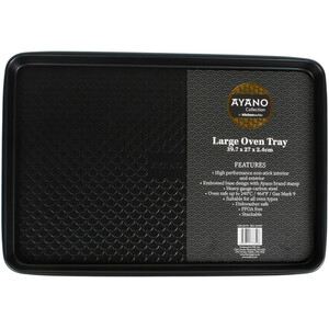 Ayano Oven Tray - Black / Large