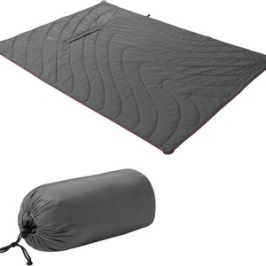 Picnic Blanket Outdoor Portable With Storage Bag - Grey