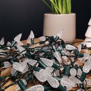 Multi action Pine Cone Christmas Lights - Warm White by Samuel Alexander