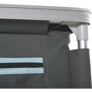 Outsunny Travel Camping Outdoor Kitchen Cupboard - Grey / 49.5cm by Outsunny