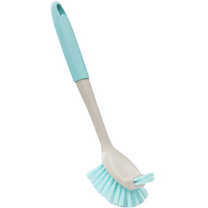 Pro Clean Anti-Bacteria Dish Brush with Extra Bristles - Blue by JVL
