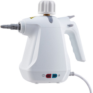 1000W Handheld Steam Cleaner - White by Livingandhome