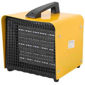 3KW Construction Thermostat Electric Heater - Yellow