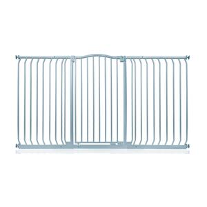 Extra Tall Curved Top Safety Gate - Matt Grey / 170cm - 179cm by Safetots