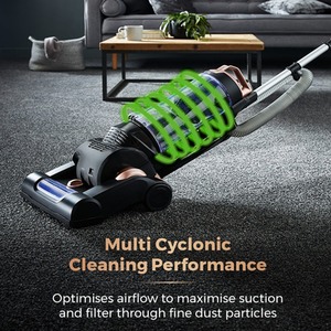 RXP30PET Bagless Upright Vacuum Cleaner - Black by Tower