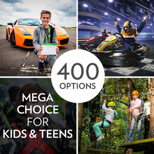 Mega Choice for Kids and Teens Gift Experience - red by Find Me A Gift