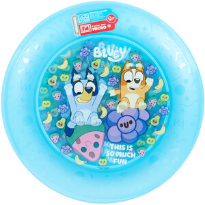 Pack of 4 Bluey Reusable Plates - Blue by Bluey