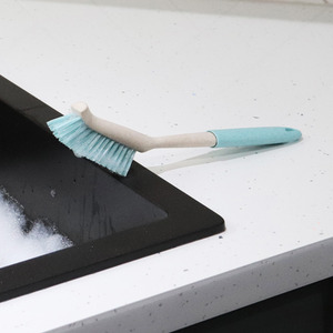 Pro Anti-Bacteria 2 in 1 Grout Tile Cleaning Brush - Blue by JVL