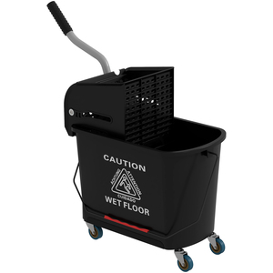 HOMCOM Mop Bucket with Wringer Wheels by HOMCOM