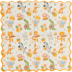 Pack of 16 Safari Party Paper Napkins - Multicolour by My Party