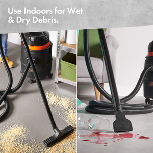 Wet Dry Pond Vacuum Cleaner - Black by VonHaus