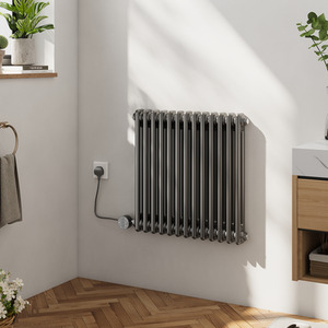 Wall-Mounted Electric Radiator with Thermostat by Livingandhome