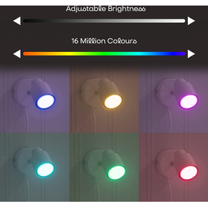 4 Pack Smart GU10 Bulbs - White by ValueLights