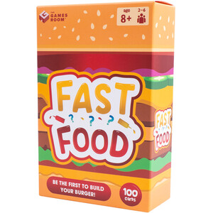Fast Food Card Game - Multicolour
