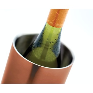 BarCraft Double Walled Copper Finish Wine Cooler, Gift Boxed - Copper by BarCraft