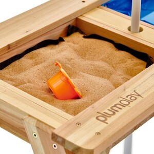 Wooden Sand & Water Picnic Table - Brown by Plum