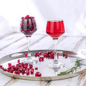80ml Lal Sherry Glasses Pack of 6 - Clear by LAV