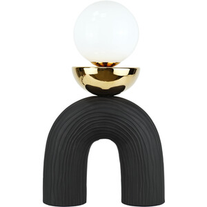 Ozias Table Lamp - Black and Gold