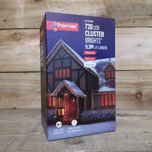 LED Christmas Multi Function Cluster Lights Mains Operated Timer by Samuel Alexander