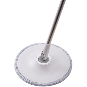 Hands-free Spin Mop and Bucket Cleaning Set - Grey / 26cm by Livingandhome