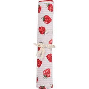 Strawberry Table Runner - Red by My Home