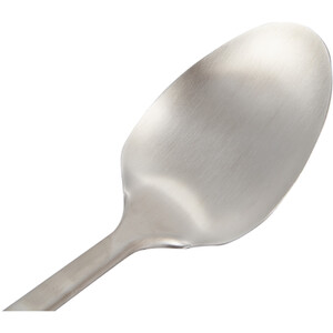 Kitchen Master Solid Spoon with Soft Touch Handle - Chrome by Kitchen Master